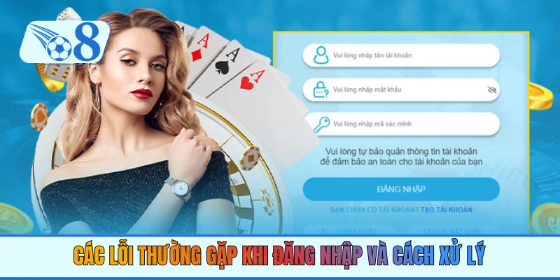 Các lỗi thường gặp khi đăng nhập và cách xử lý